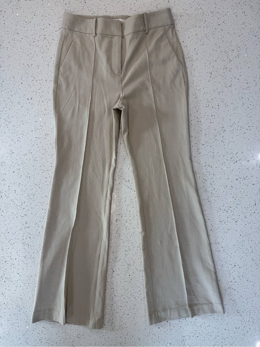 LOFT Women's Light Taupe Dress Trousers